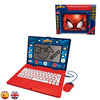 Lexibook, Spider-Man, Bilingual and Educational Laptop Spanish/English, Toy for Children, 170 Activities to Learn, Play Games an