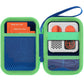 Lebakort Hard Case Compatible with Yoto Mini Kids Audio Music Player Children Speaker Plays Audiobook Cards Radio (Sky Blue+ App