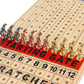 Large 21 Inches Horse Racing Board Game With 11 Luxury Metal Horses Thickened Wood Game Chessboard Including Dice And Cards Fini