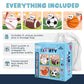 Wooden Puzzles For Toddlers 2-4 | Sports Puzzles | Wood Puzzles For Kids, Toddler Sports Toys For Toddlers, Basketball Toy, Foot