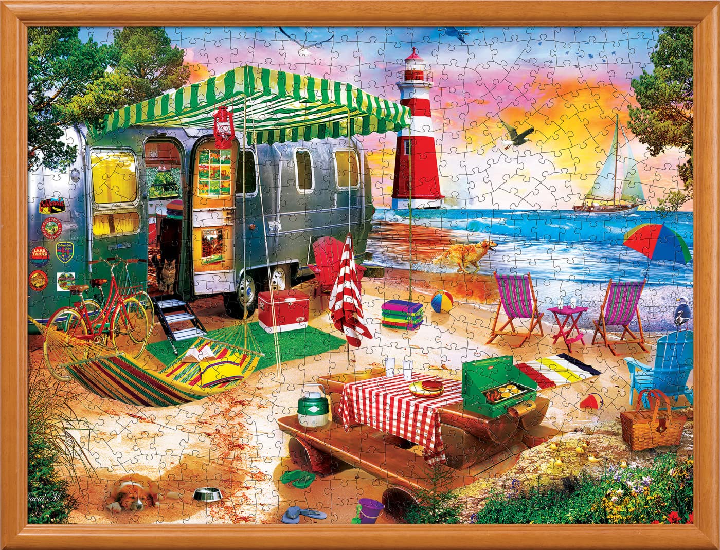 Oceanside Camping 550 Pc