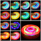 Gigilli Mini Fidget Spinners 16 Pcs, Valentines Party Favors Led Light Up Fidget Spinners For Kids 4-12, Valentine Day Goodie Ba