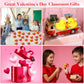 Chivao 60 Pcs Valentine'S Day Mini Rubber Ducks In Bulk With Heart Shaped Sunglasses And Valentine'S Day Cards, Valentines Day P