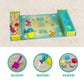SunSmart Kiddie Indoor/Outdoor Activity Play Set, Portable Toy Playset with Eight (8) Toys, Pop-On Canopy, Take-Along Fun-Time P