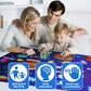 OKOOKO 41PCS Outer Space Felt Board Story Set 43x29inch Solar System Universe Storytelling with Hooks Astronaut Planets Galaxy P