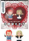 Little People Collector Bride of Chucky Figure Set - Special Edition, Multicolor, Model HYM23, Display Box for Adults & Fans