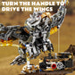 CSNRHG Mechanical Eagle Building Block Set 3D Poseable Model with Articulated Wings & Talons with Motor STEM Toy for Kids & Adul