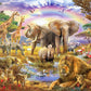 Jigsaw Puzzles 1000 Pieces African Animal Puzzles Animal World Jigsaw Puzzles for mature-themed Teens Kids Jungle Scene Jigsaw Puzzles Game Toy Gift Home Decoration