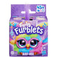 Furby Furblets Ray-Vee Mini Friend, Electronica Music, Speaks Only Furbish, Electronic Plush Toys For Girls & Boys, Interactive Pets, Rainbow, Easter Basket Stuffers, 6+