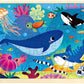 Moinkidz 48 Piece Puzzles For Kids Ages 3-5 With Unique Puzzle Pieces, Wooden Jigsaw Puzzle For 3 4 5 6 7 8 Year Old, Ocean Animal Toddler Puzzles For Kids Ages 4-8 With Storage Tray