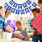 Blue Happy Birthday Banner Glitter Happy Birthday Sign For Backdrop Blue Birthday Party Decorations Flag Banner Garland For Boys Men Baby 1St Birthday Party Door Banner Wall Decor Supplies
