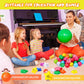 140 Pcs Motivational Stress Balls Quotes Relief Star Shape Anger Management Colorful Hand Excerise Foam Balls for Anxiety Tensio