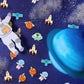 Junebrushs Space Mini Erasers, 150Pcs Mini Erasers For Kids Bulk Novelty Cute Pencil Erasers For Student Classroom Prizes Homework Rewards Gifts Party Supplies
