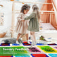 LONGKING Sensory Floor Tiles, 12x12 Inch Vinyl, Purple, Model LKUV35, Ideal for Activity Play Centers and Autism Sensory Needs