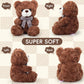 Vanlinny New Teddy Bear Stuffed Animal, Valentines Day Gifts For Kids Her Him Girlfriend Boyfriend, 8 Soft Stuffed Bear Plush To