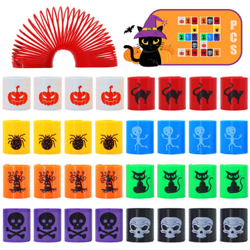 Cocurb 32 Pcs Halloween Mini Spring Party Favors For Kids 4 To 8 Fun Goodie Bag Stuffers For All Hallow'S Day, Classroom Prizes,