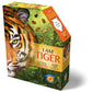 Madd Capp Puzzles - I Am Tiger - 550 Pieces - Animal Shapes Jigsaw Puzzle