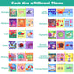 Baby Bath Books, Fabric Soft Baby Cloth Books, Early Education Toys, Waterproof Baby Books For Toddler, Newborn, Infants Perfect Shower Toys, Kids Bath Toys Baby Gift (12Pcs)