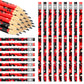 Nezyo 24 Pcs Ninja Pencils for Kids Ninja Party Favor Pencils with Eraser Ninja Birthday Party Decorations for Christmas Gift Sc