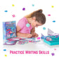 GirlZone Mermaid Stationery Gift Set, 45-Piece Letter Writing Kit, Paper, White - Perfect for Girls 9-12, Valentine's & Easter Gifts