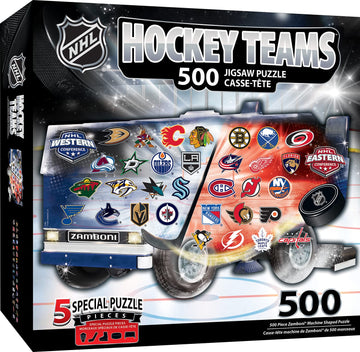 Nhl Zamboni Shaped 500Pc