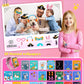 Sueseip Kids Smart Watches Girls Toys Age 6-8, Hd Touchscreen Dual Cameras Kids Watch For Girls Ages 8-10, Kids Toy With 26 Game