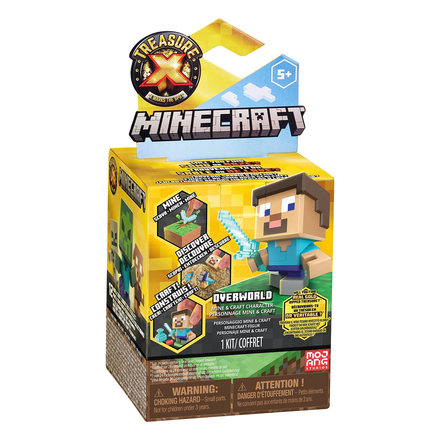Minecraft X Treasure Overworld Single Pack | One Random