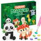 Labeol Arts And Crafts For Kids Ages 8-12 - Creat Your Own Gem Keychains-5D Diamond Art By Numbers Gem Art Kits For Kids Girls Toddler Crafts Age 6-7 6-8 10-12… (Animal)