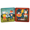 Petit Collage Magnetic Play Set, Animal Band – Mix & Match Magnetic Game Board, Ideal For Ages 3+ – Includes 2 Magnetic Scenes And Over 25 Magnet Pieces, Ideal Travel Activity For Kids