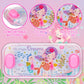 Sevenq Handheld Water Games, 4 Packs Mermaid Theme Water Toss Ring Game Aqua Toy Water Ring Game For Kids Handheld Stocking Stuffers