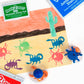 READY 2 LEARN Giant Stampers - Insects - Set 1 - Set of 6 - Easy to Hold Foam Stamps for Kids - Arts and Crafts Stamps for Displ