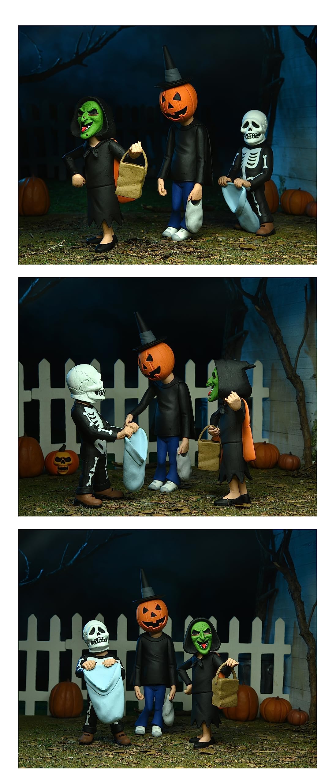 Neca Halloween 3 Toony Terrors Trick Or Treaters 6In Figure 3Pk