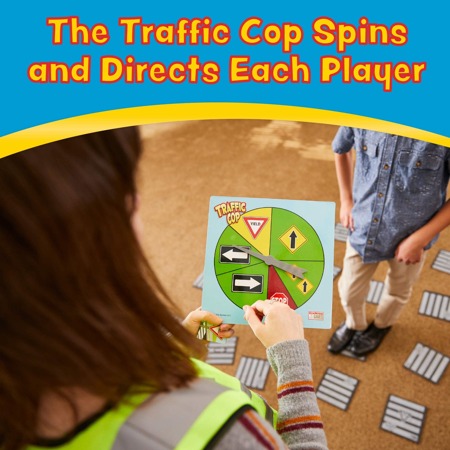 Traffic Cop: The School Yard Game Of Stop And Go - Interactive Game For Kids - Promotes Physical Activity - Indoor And Outdoor Safe
