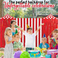 Fun Express Carnival Backdrop Banner - Party Decor - 1 Piece