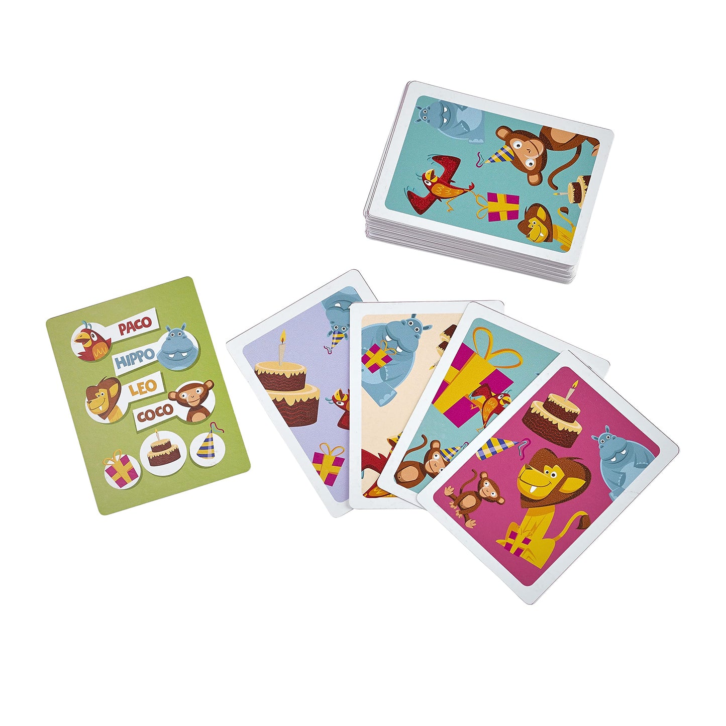 Blue Orange Paco   S Party, Fun Kids Card Game - Kids And Family Game For 2 To 6 Players. Recommended For Ages 5 & Up.