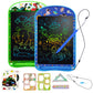 2 Pack Lcd Writing Tablet For Kids,10 Inch Colorful Doodle Board Erasable And Reusable Drawing Tablet, Dinosaur &Space Themes Le