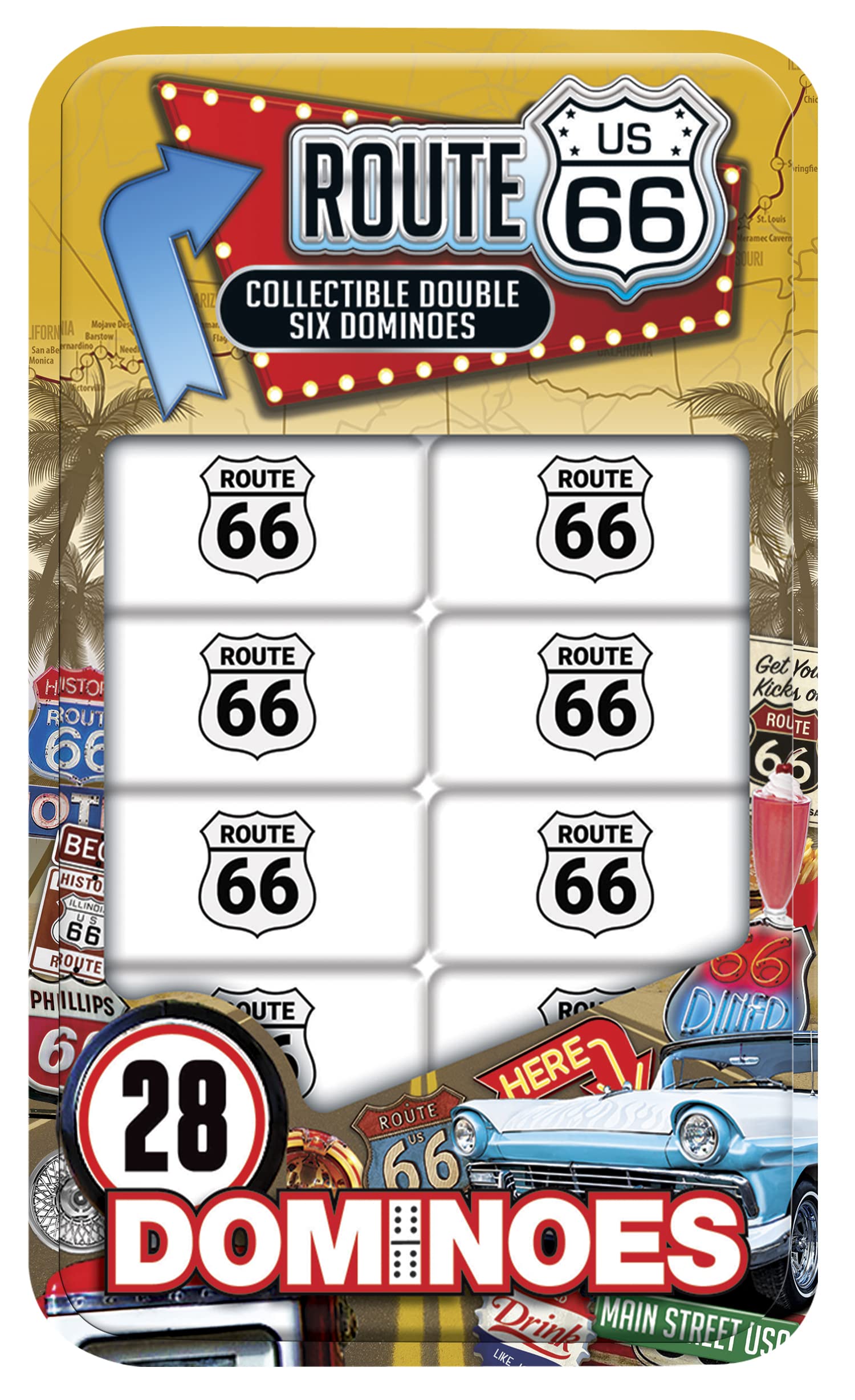 Baby Fanatics 42303: Route 66 - Dominoes