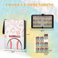 Tcguard 9 Pockets Trading Card Binder With Sleeves Card Organizer, 900 Double Sided Pocket Pu Card Collection Binder, Baseball B