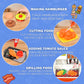 Kitchen Toys Playset,Kids Barbecue Grill Toy Set with Smoke, Sound& Light, Pretend Play Food BBQ Drill Cooking Game Toys,Indoor&