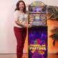 Arcade1Up Wheel Of Fortune Casinocade Deluxe Arcade Game Machine Stand Up Cabinet, 5 Ft