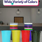 Partyprints 100 Pack 16 Oz Red Reusable Blank Plastic Cups, Stadium Cups Bulk - Bpa Free Dishwasher Safe Party Cups, Colored Cup