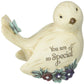 Pavilion Gift Company 41105 Decorative Special Floral Bird Figurine 3.5 Inch