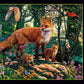 Masterpieces 500 Piece Glow In The Dark Jigsaw Puzzle For Adults, Family, Or Youth - The Woodlands - 15''X21''