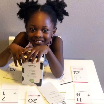 Think Tank Scholar 173 Addition Flash Cards Set (Award Winning) All Facts 0-12 Answer On Back, For Kids In Kindergarten, 1St, 2Nd, 3Rd Grade Class Or Homeschool - Addition Games & Charts