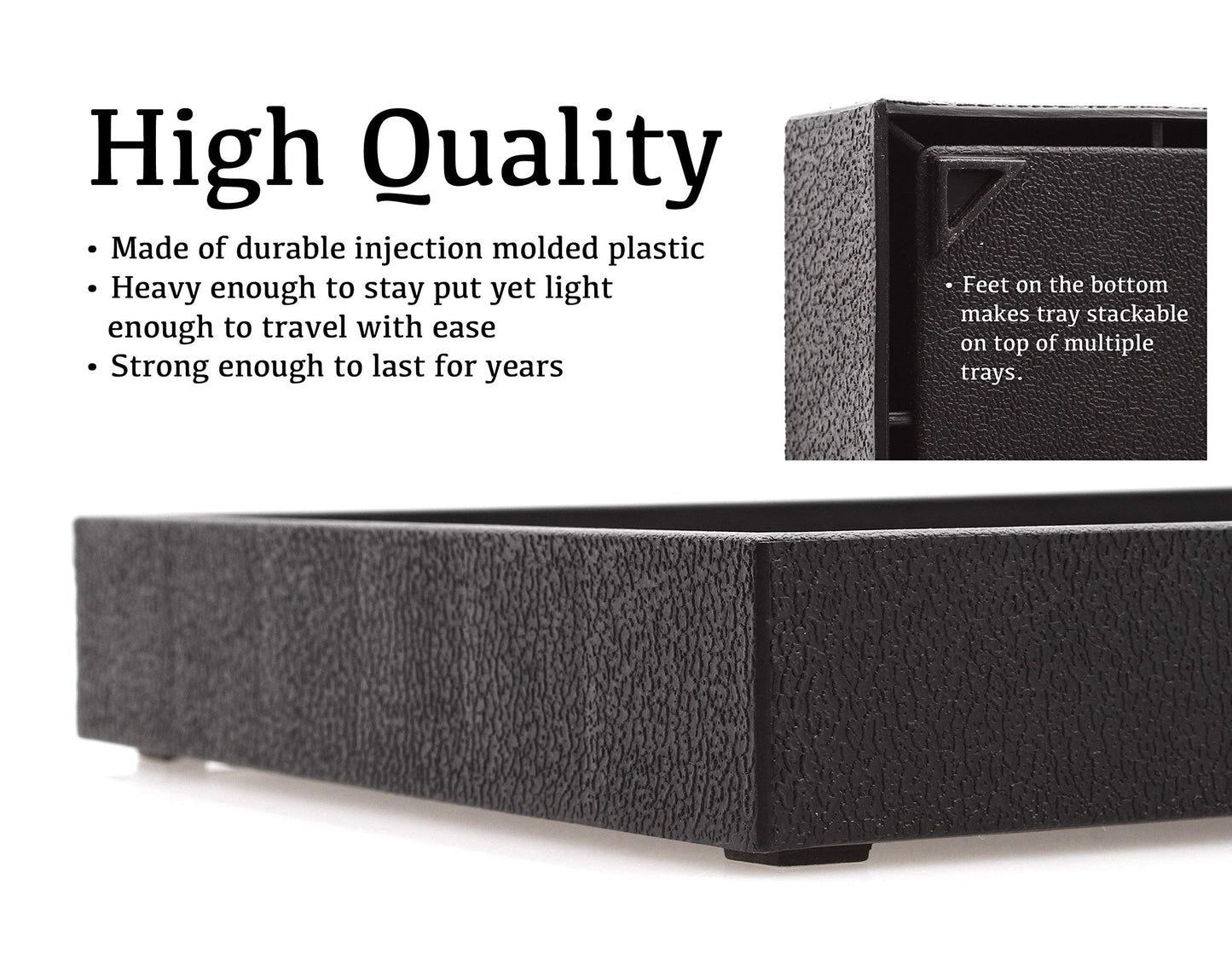 Forged Dice Co. Dice Tray 14 - Double Sided and Removable Neoprene Rolling Dice Mat - for Any Dice or Board Game, Tabletop RPGs