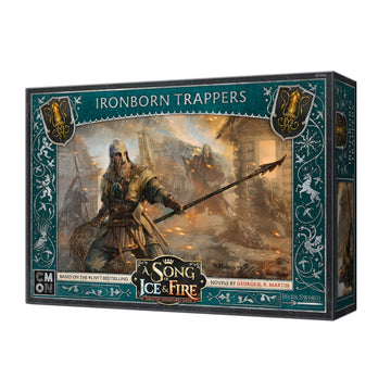 Cmon A Song Of Ice And Fire Tabletop Miniatures Ironborn Trappers Unit Box - Deadly Ambush Masters, Strategy Game For Adults, Ages 14+, 2+ Players, 45-60 Minute Playtime, Made By Cmon