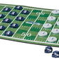 Masterpieces Nfl Seattle Seahawks Checkers Board Game Set, For 2 Players, Ages 6+ , 13'' X 21''