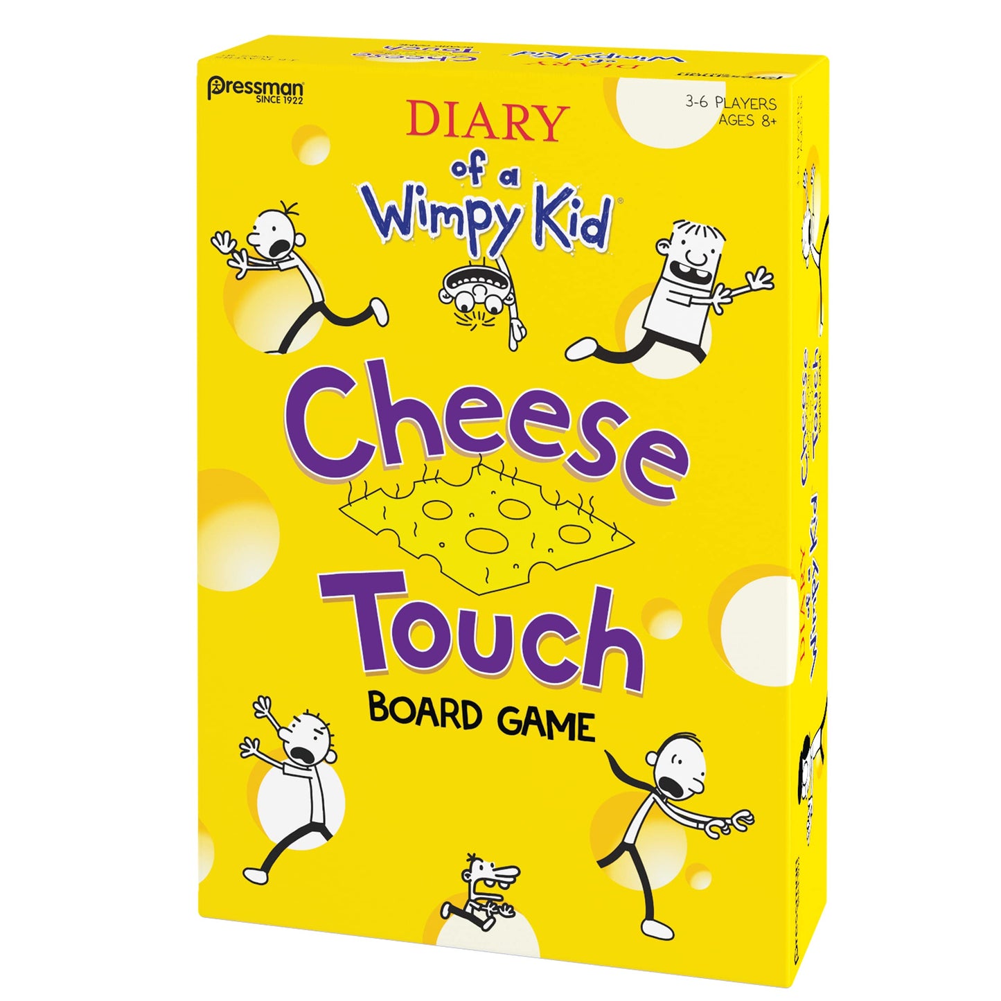 Pressman Diary of a Wimpy Kid Cheese Touch Game - Multi Color, One Size, Cardboard, Model 919418