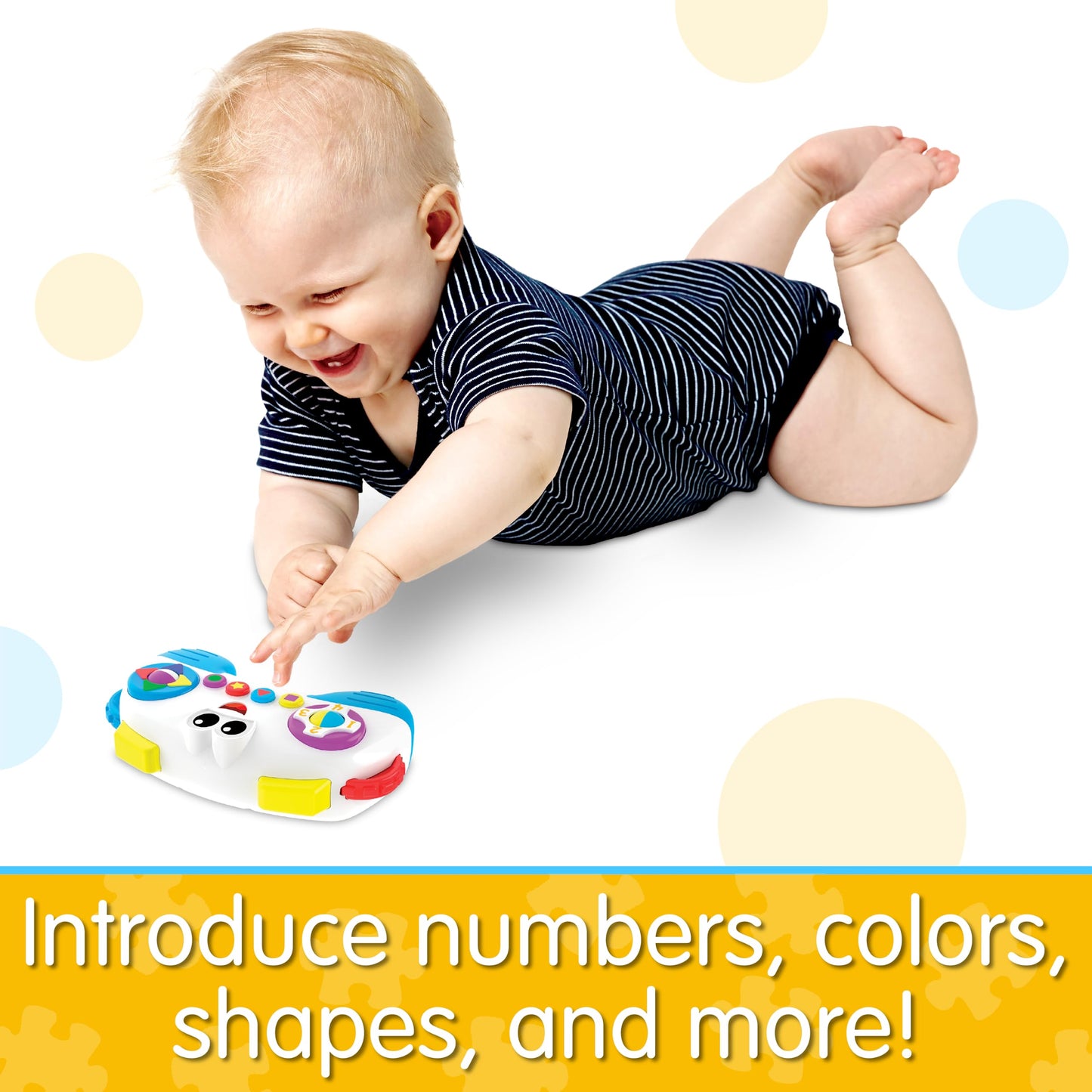 The Learning Journey Early Learning - On The Go Game Controller - Baby Game Controller Toy For Boys & Girls Ages 3 Months And Up - Award Winning Toys