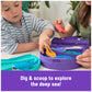 Kinetic Sand, Project Planet Deep Sea with 24oz Play Sand & Sea Creature Tools, Sustainably Minded Eco Friendly Materials, Senso